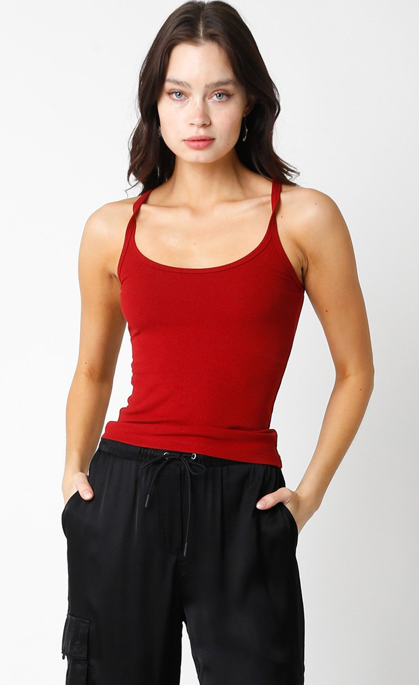 Rib Racerback Tank