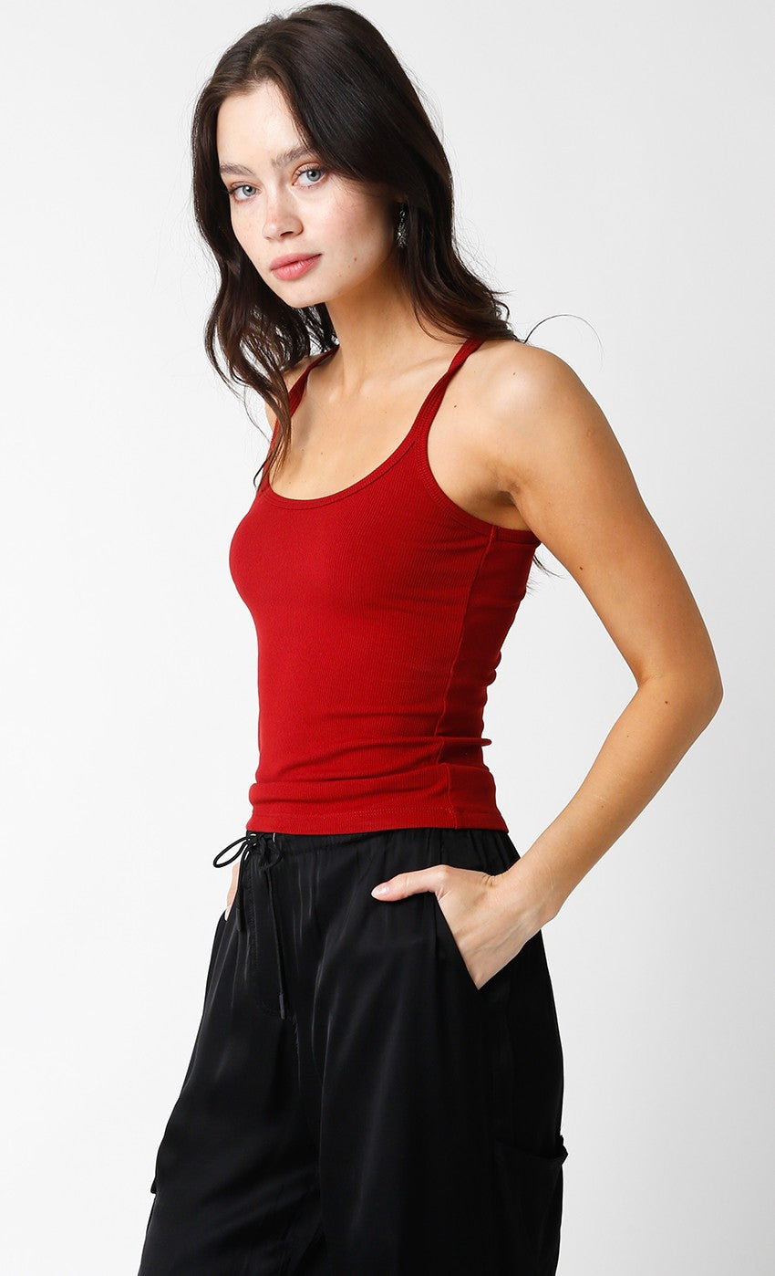 Rib Racerback Tank