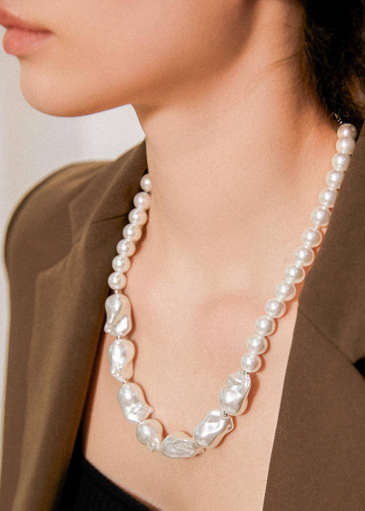 Statement Pearl Necklace