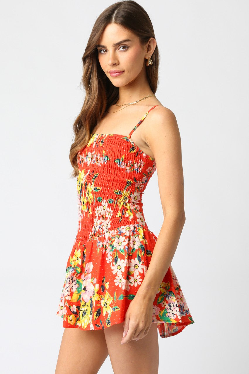 Floral Mini Dress
