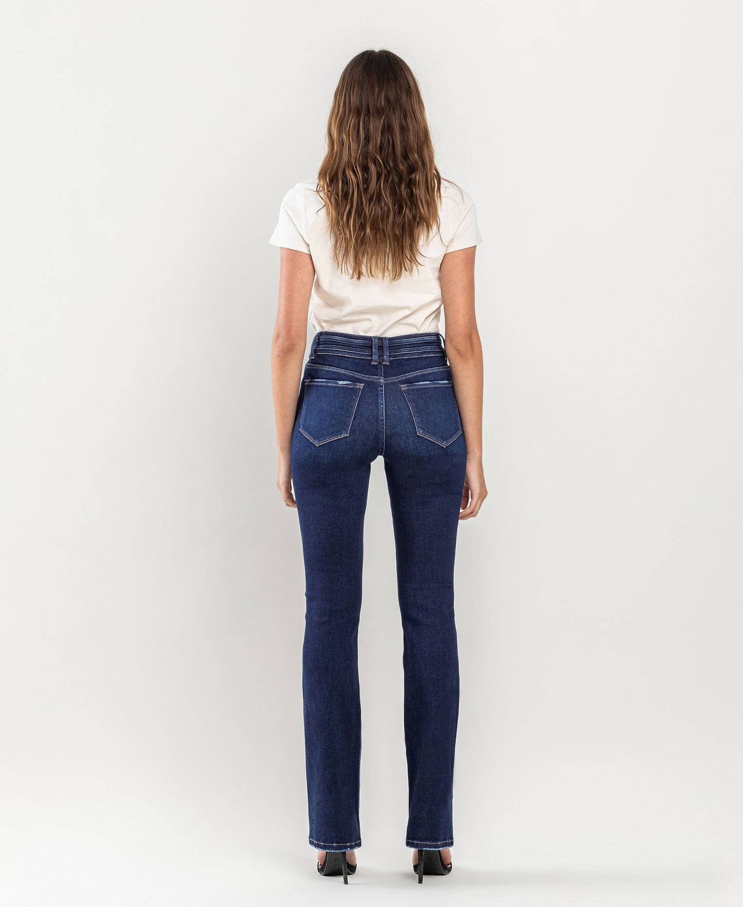 High Rise Bootcut Jeans