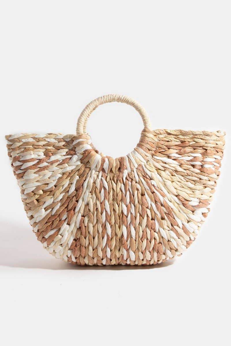 Braided Straw Bag