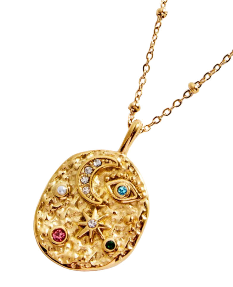 Confetti Coin Necklace