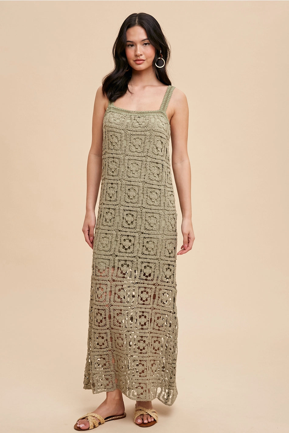 Crochet Maxi Dress