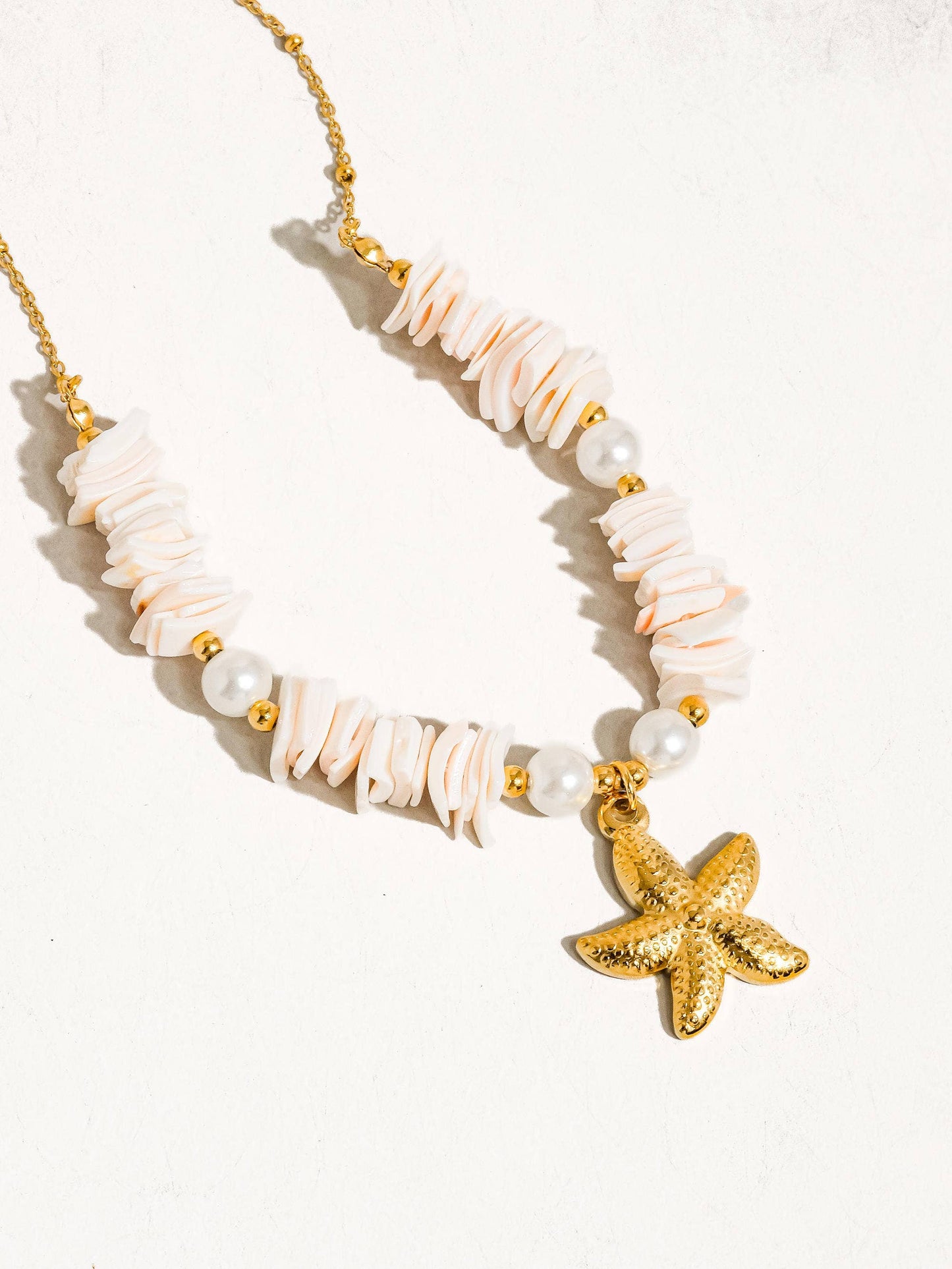 Shell Star Necklace
