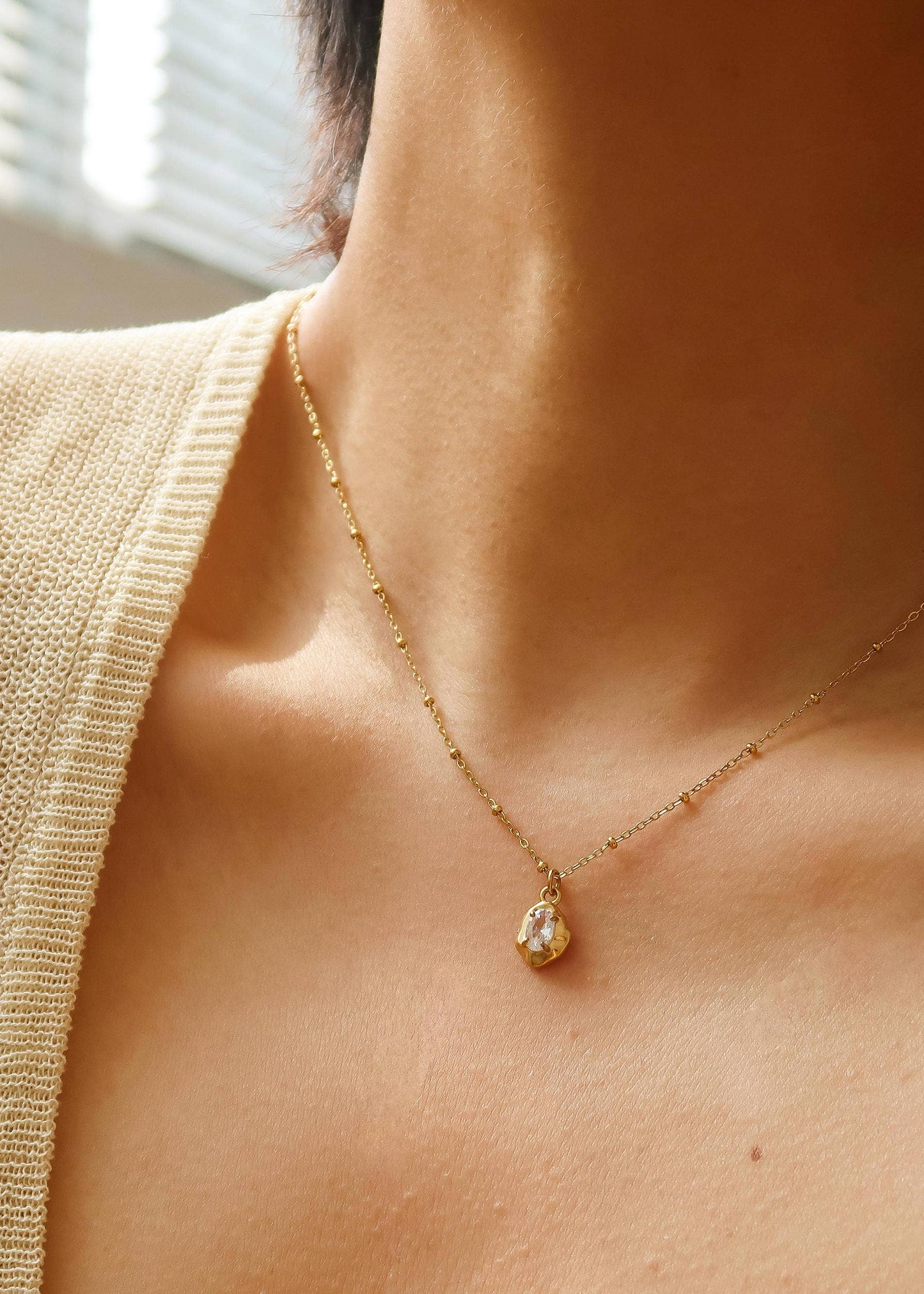 Petite CZ Necklace