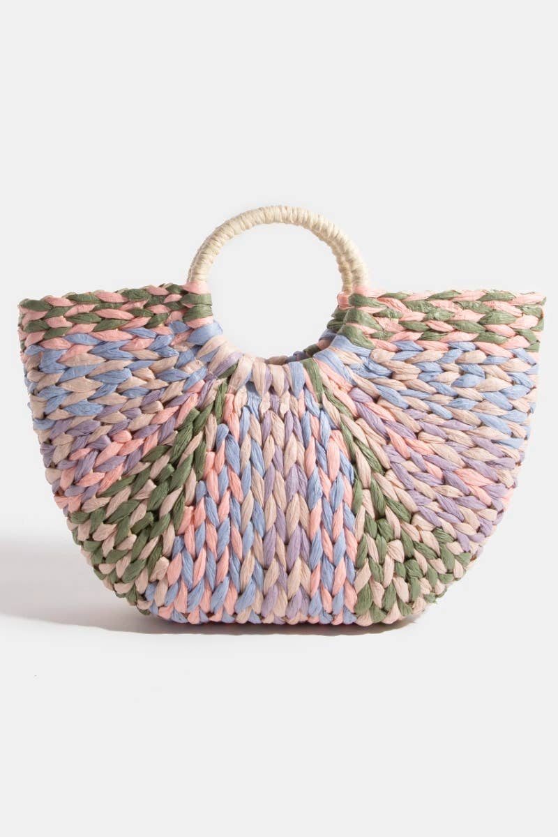 Braided Straw Bag