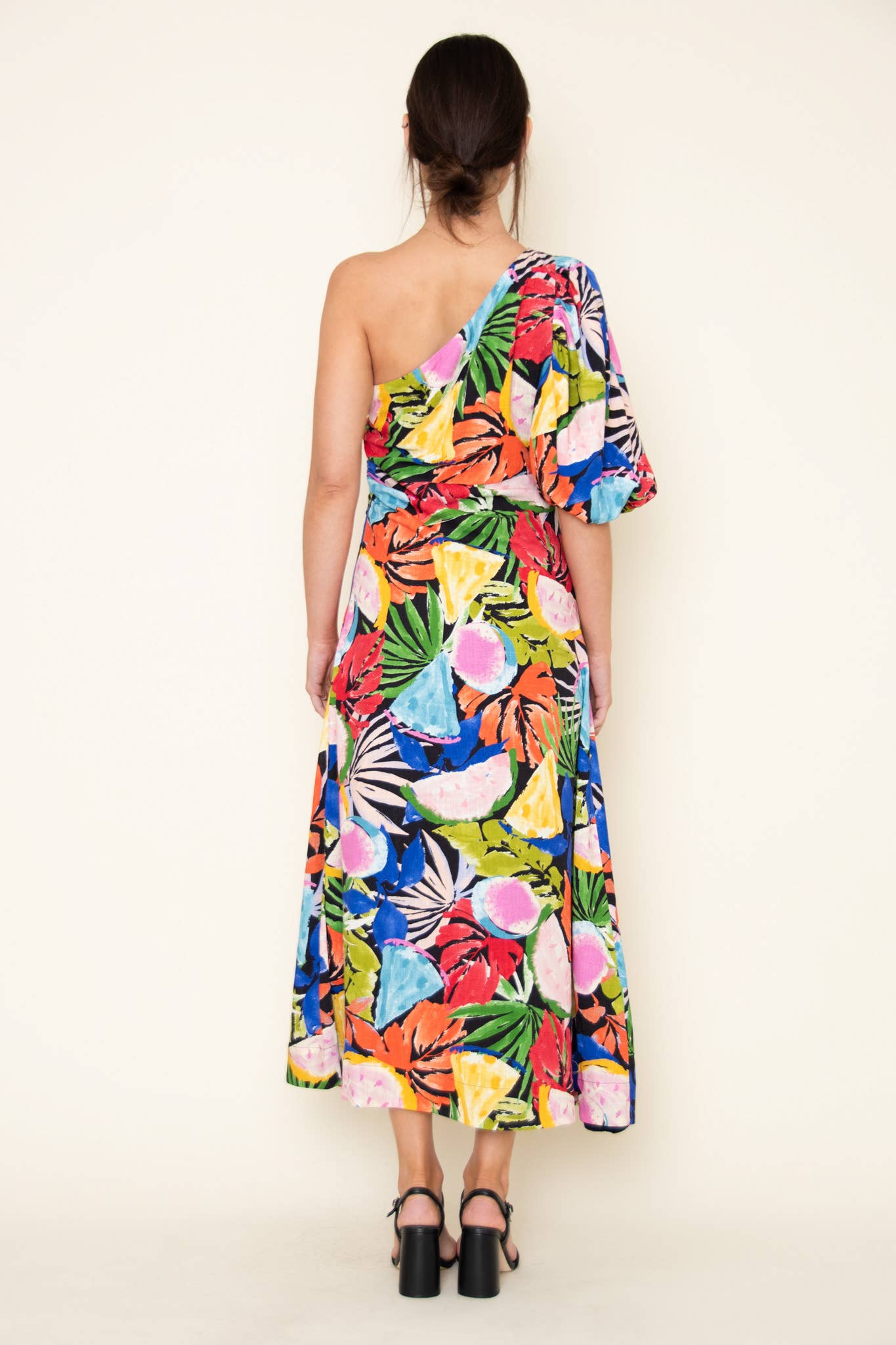 One Shoulder Maxi Dress
