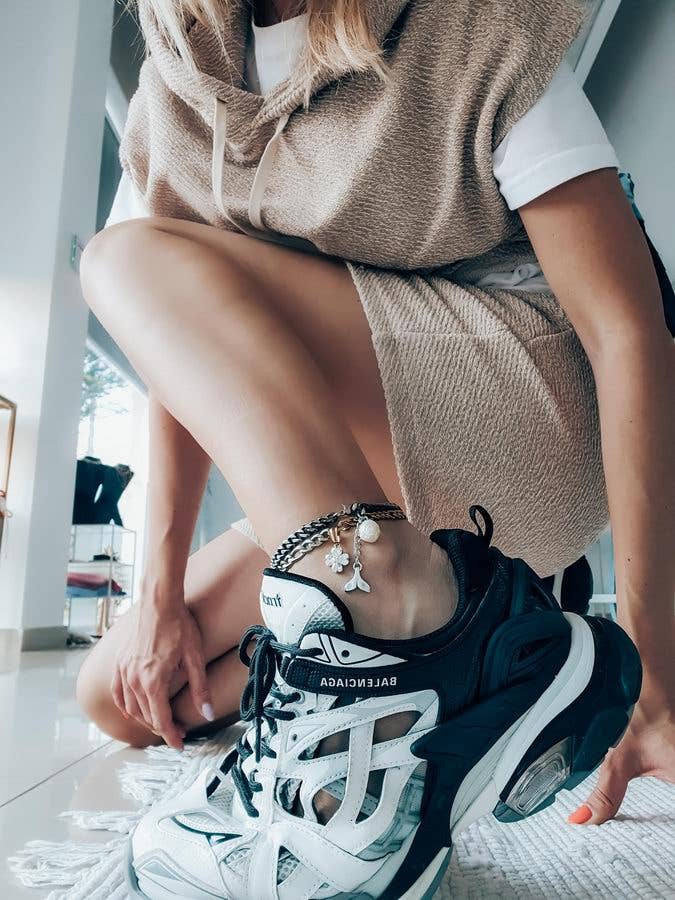 Mermaid Tail Chain Anklet