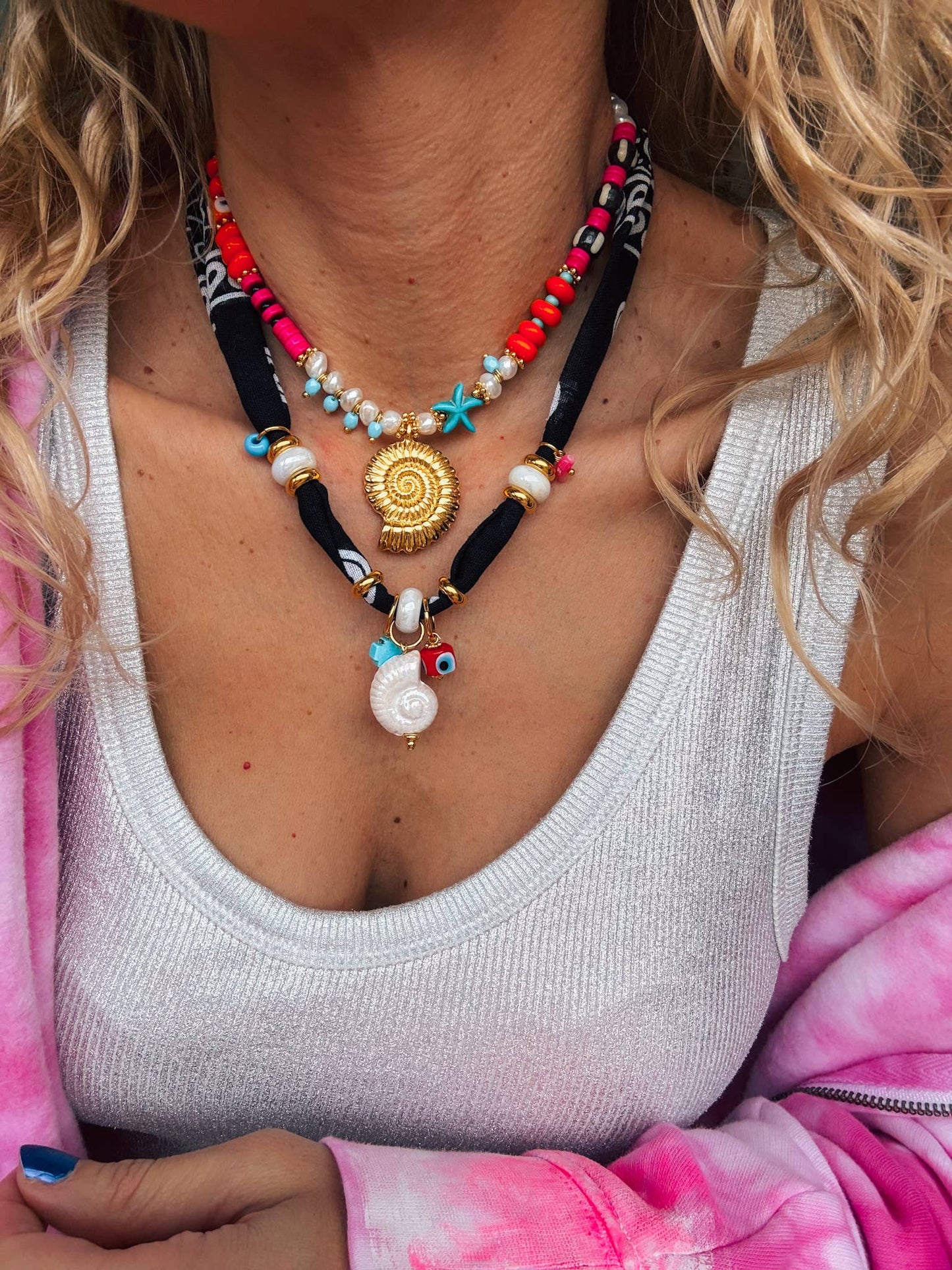 Bohemian Beaded necklace