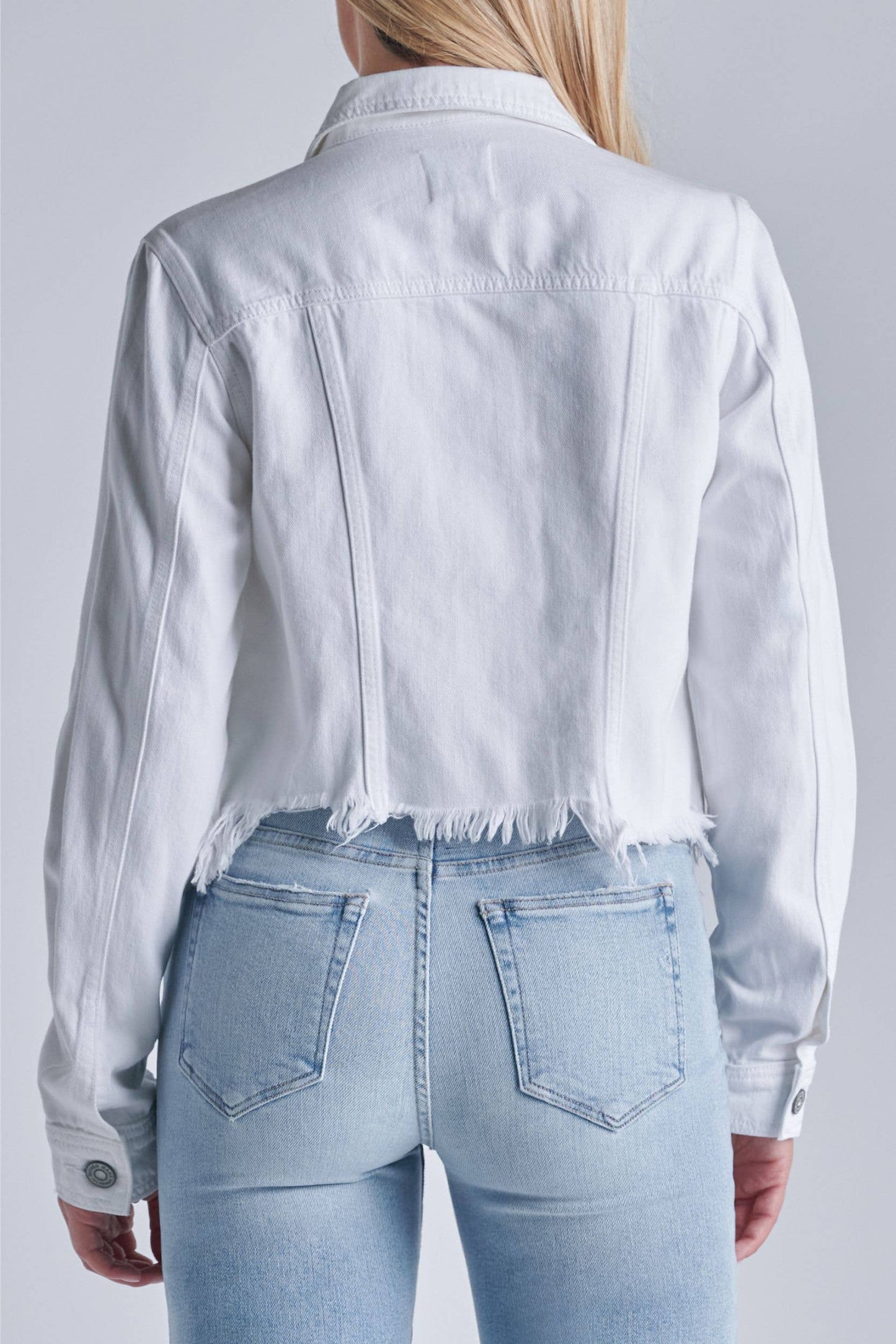 White Denim Jacket