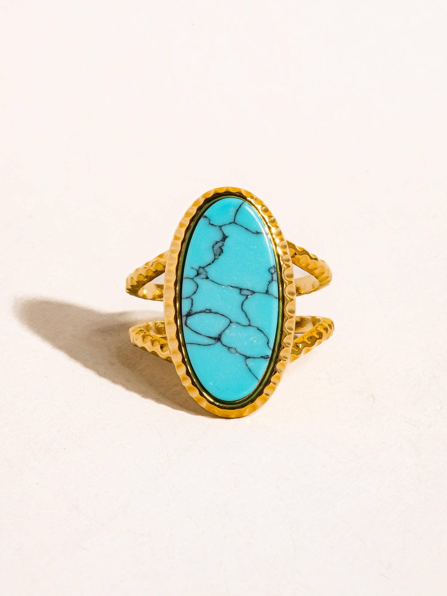 Turquoise Natural Stone Ring
