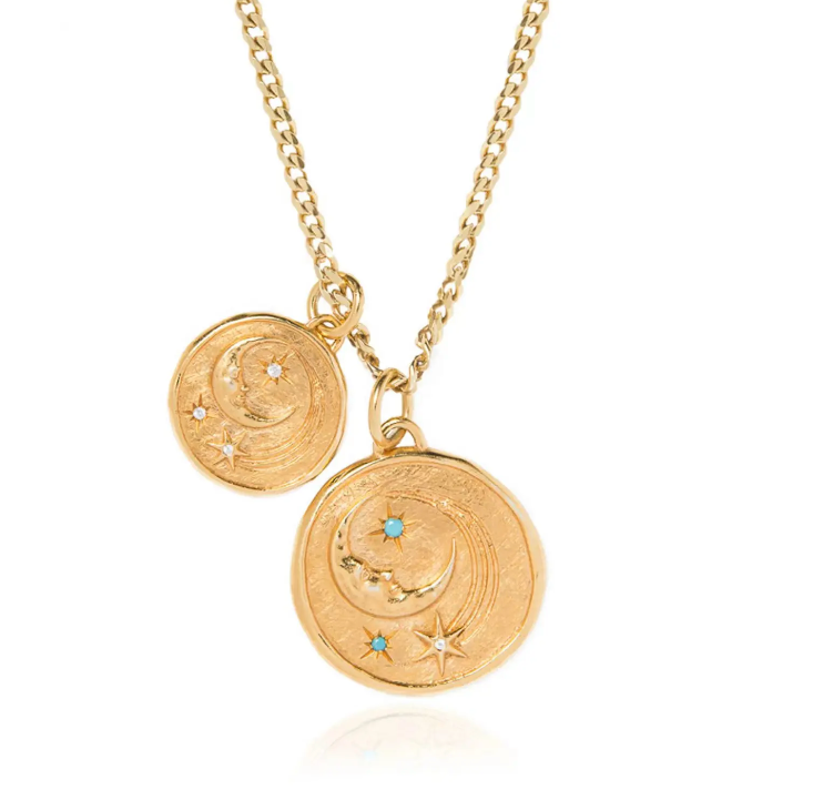 Coin Charm Necklace
