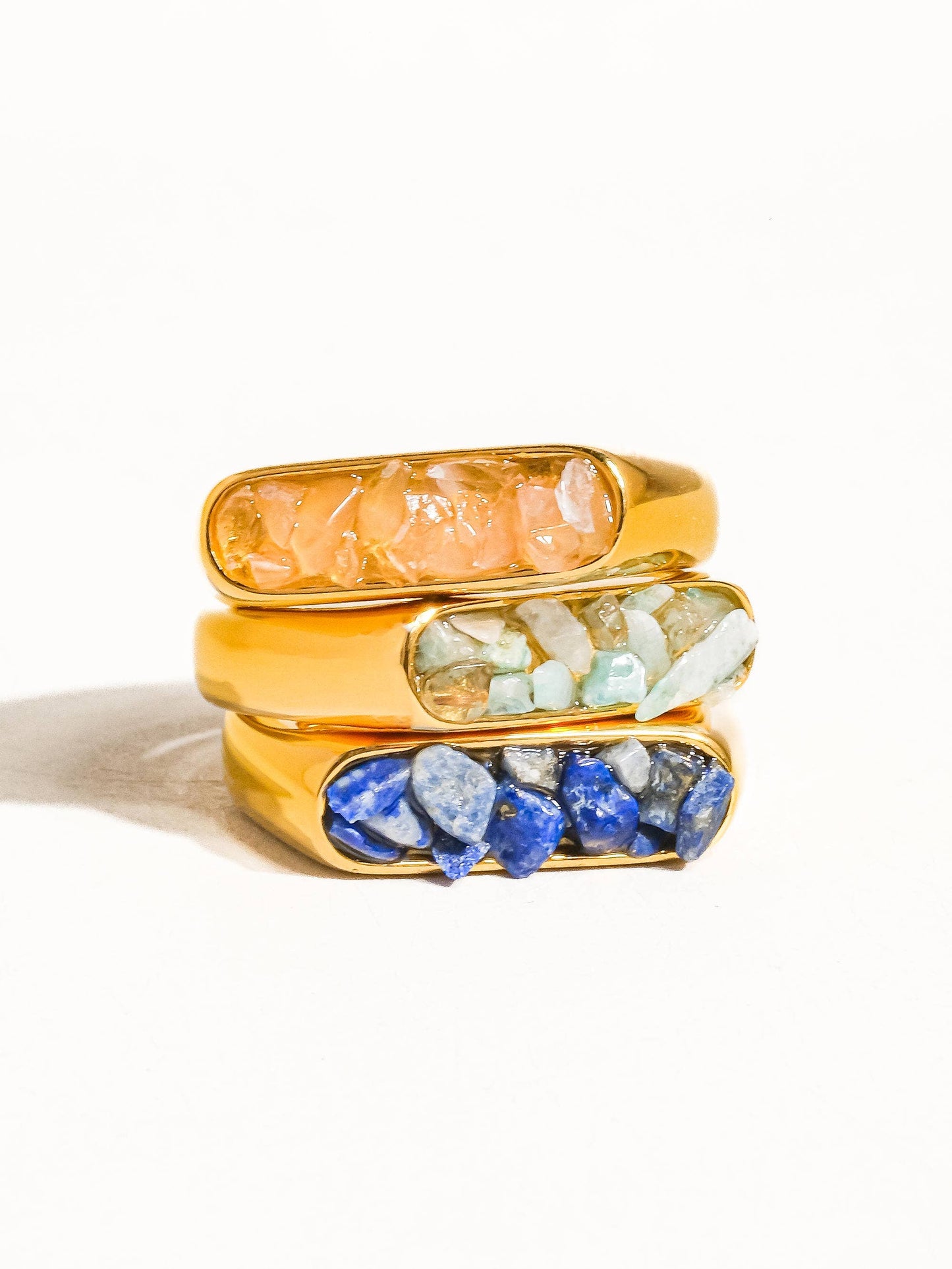 Crushed Crystal Ring