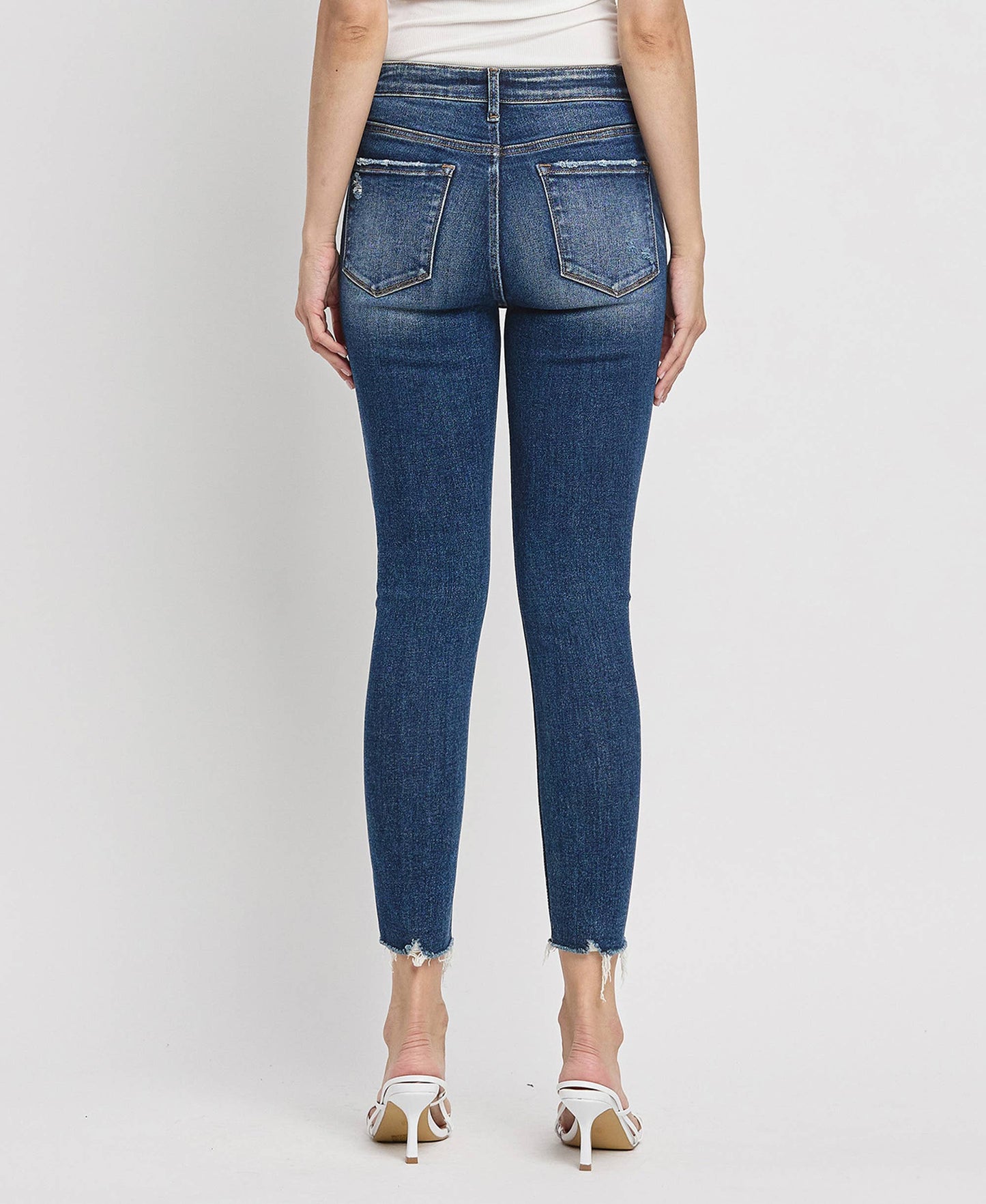 High Rise Skinny Crop
