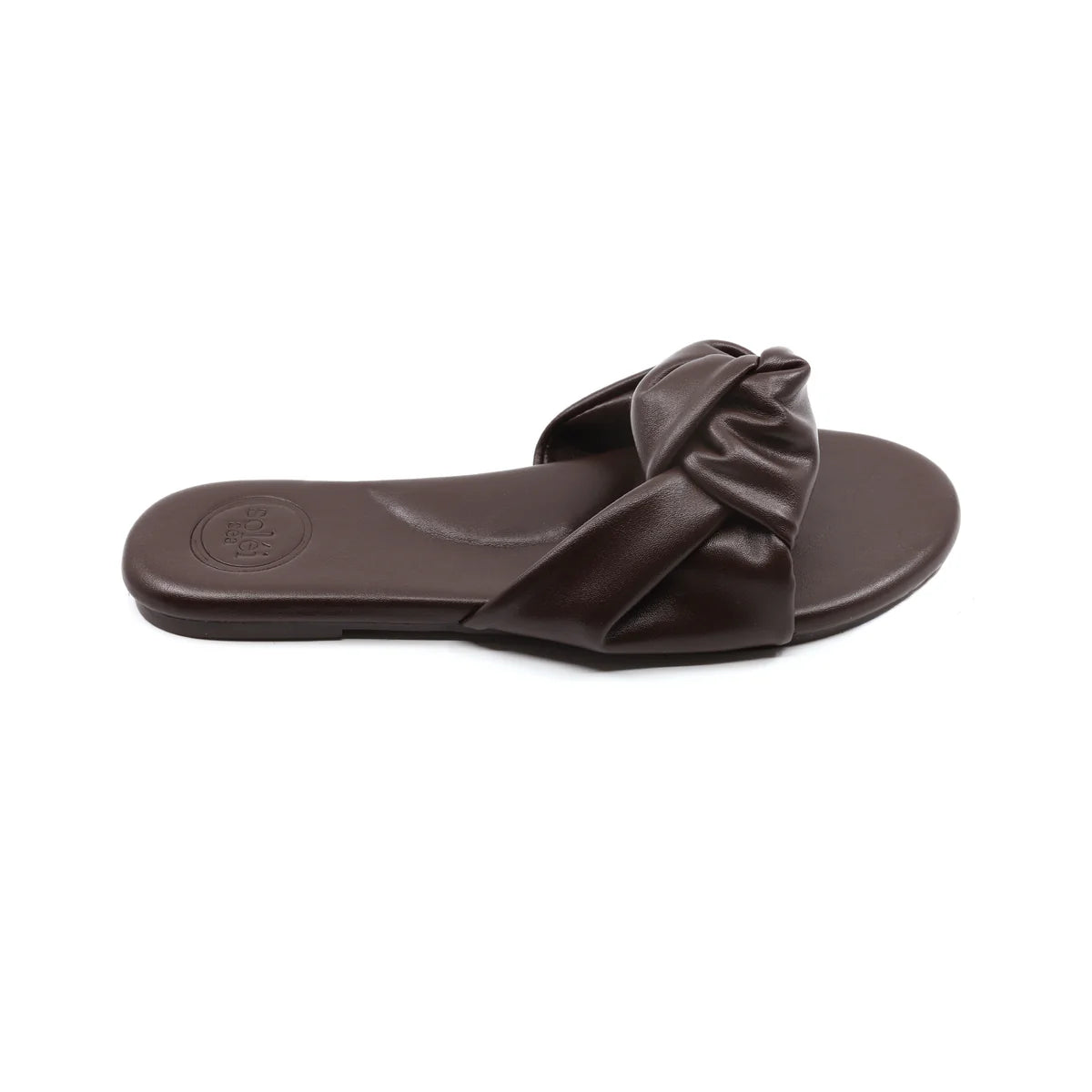 Nottie Vegan Leather Chocolate Sandal