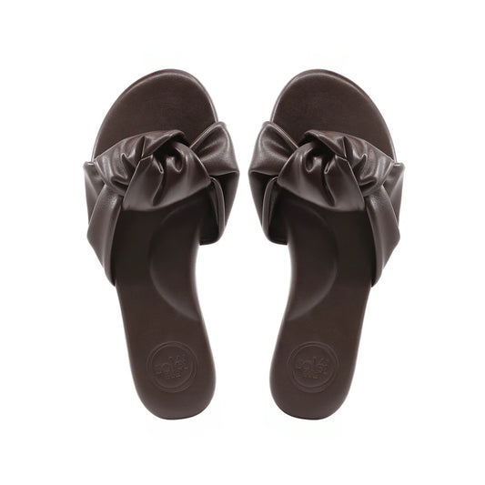 Nottie Vegan Leather Chocolate Sandal