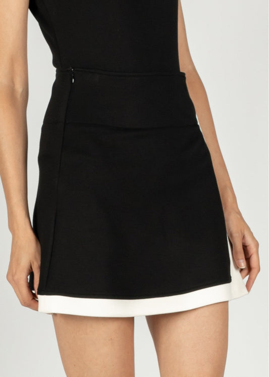 Butter Modal Colorblock Skirt