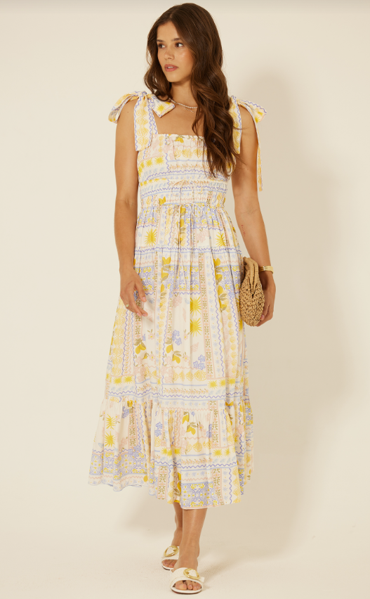 Italian Summer Midi Dress