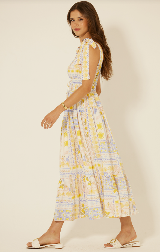 Italian Summer Midi Dress