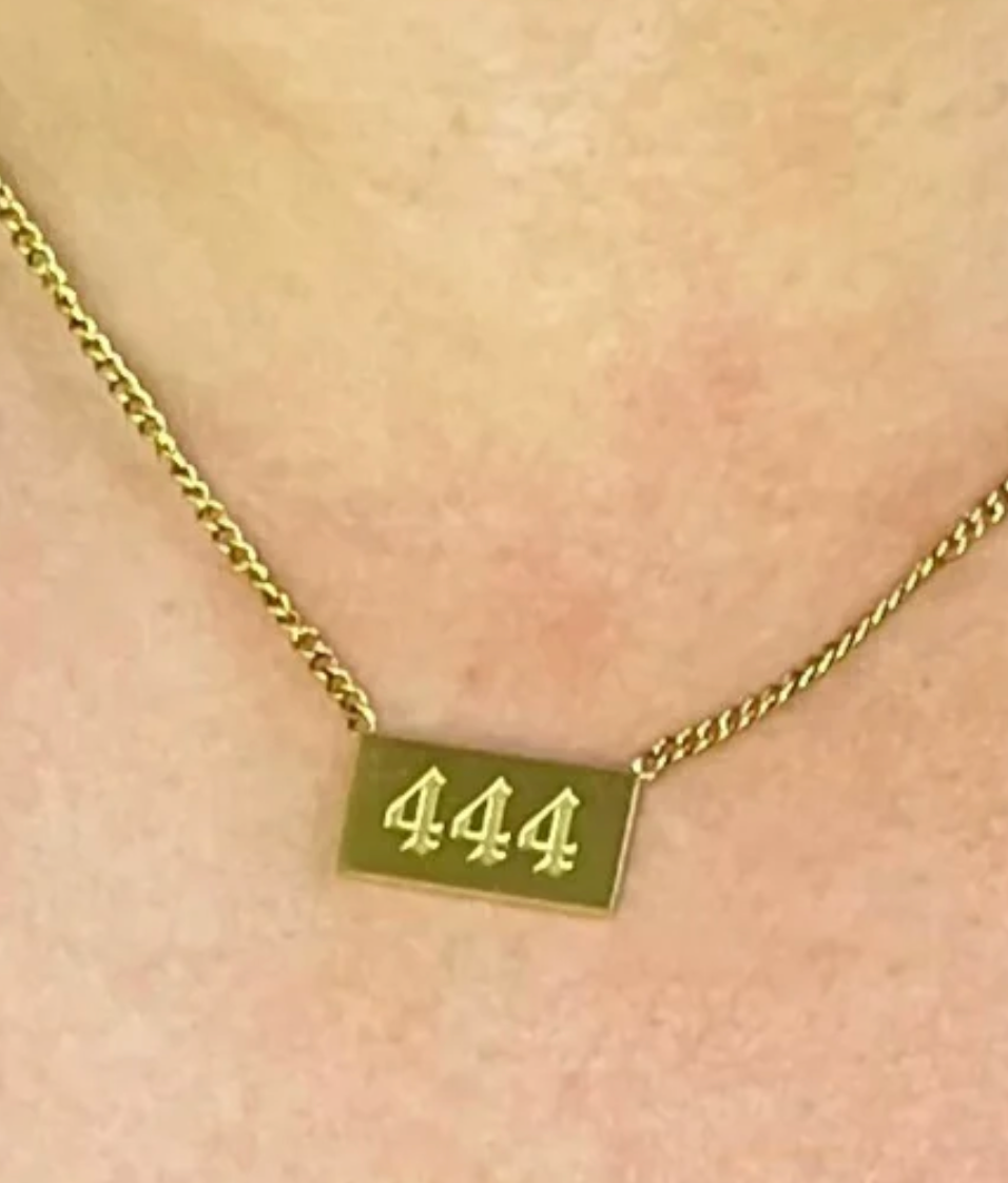 111 Angel Number Necklace