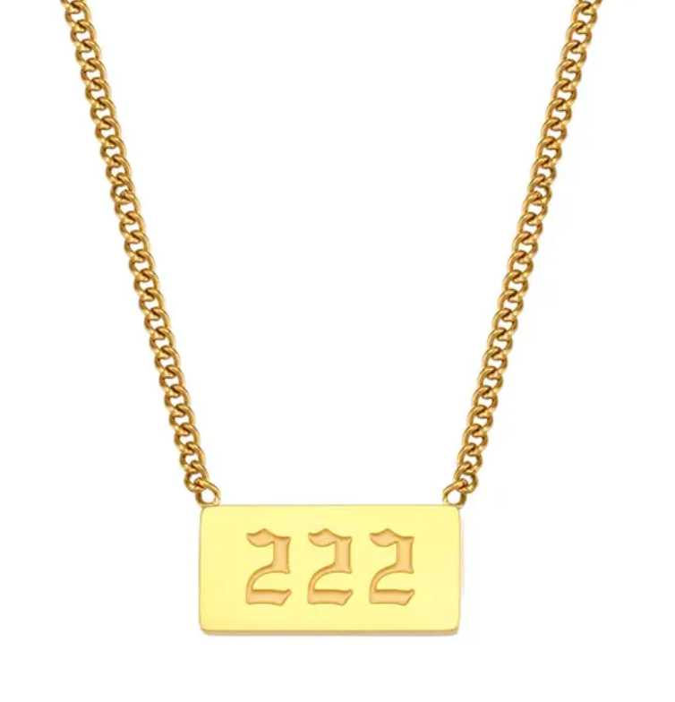 111 Angel Number Necklace