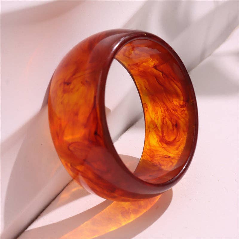 Tortoise Acrylic Bangles