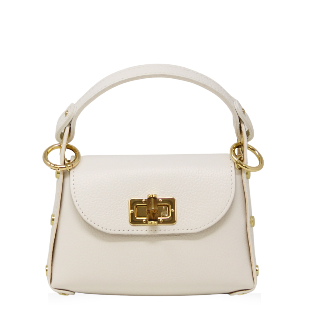 Mini Italian Leather Crossbody Purse