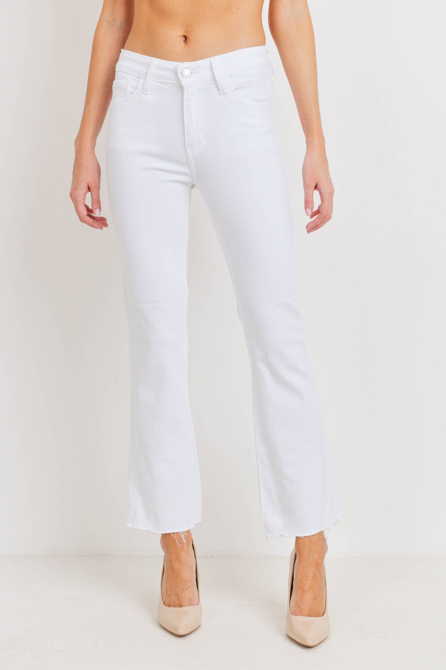 High Rise Crop Flare