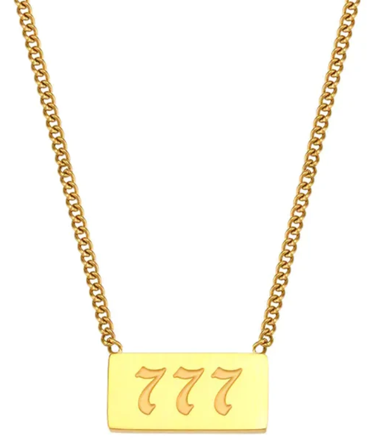 111 Angel Number Necklace