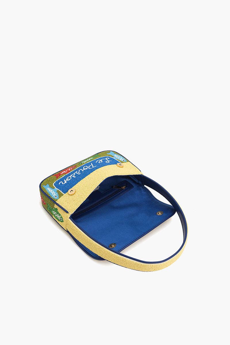 Sardine Beaded Shoulder Bag