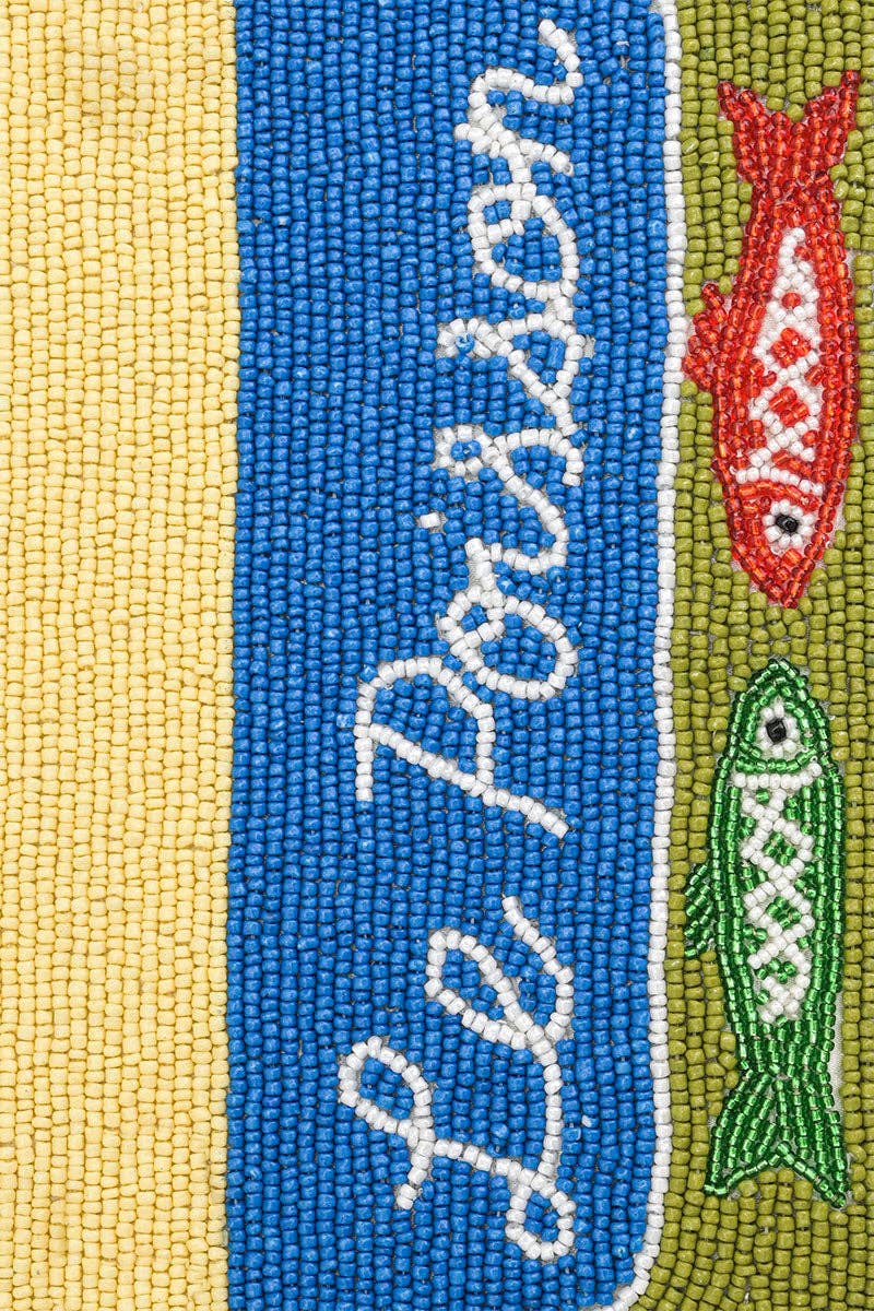 Sardine Beaded Shoulder Bag