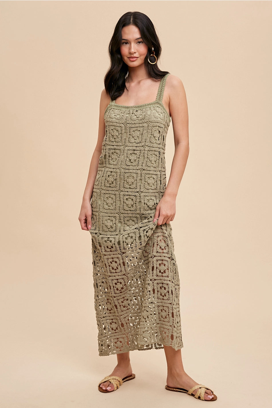 Crochet Maxi Dress