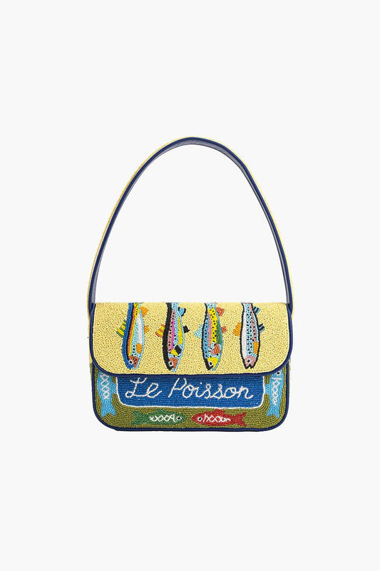 Sardine Beaded Shoulder Bag