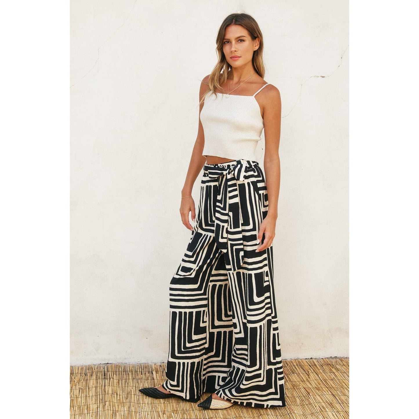 Runaway Looped Belt Pants