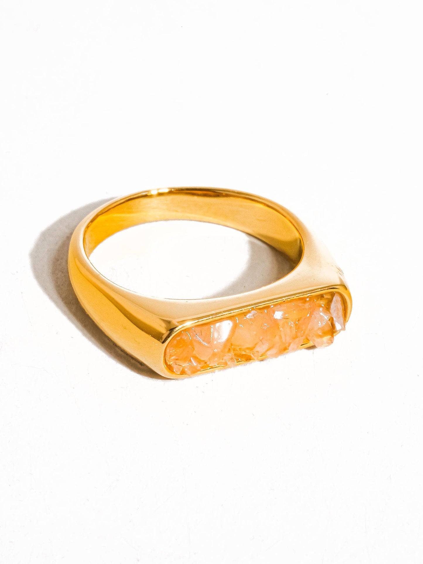 Crushed Crystal Ring