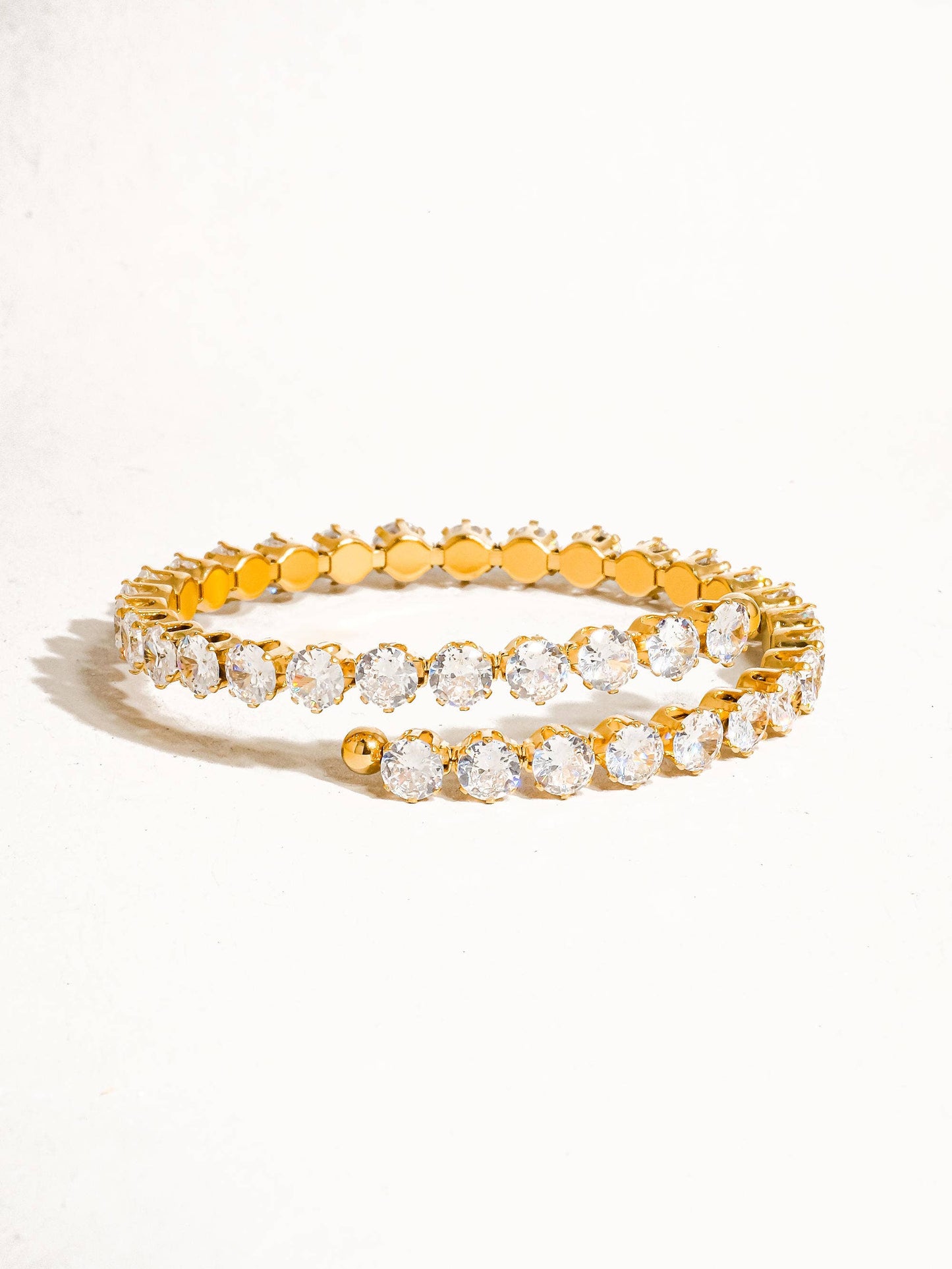 Rhinestone Wrap Bracelet