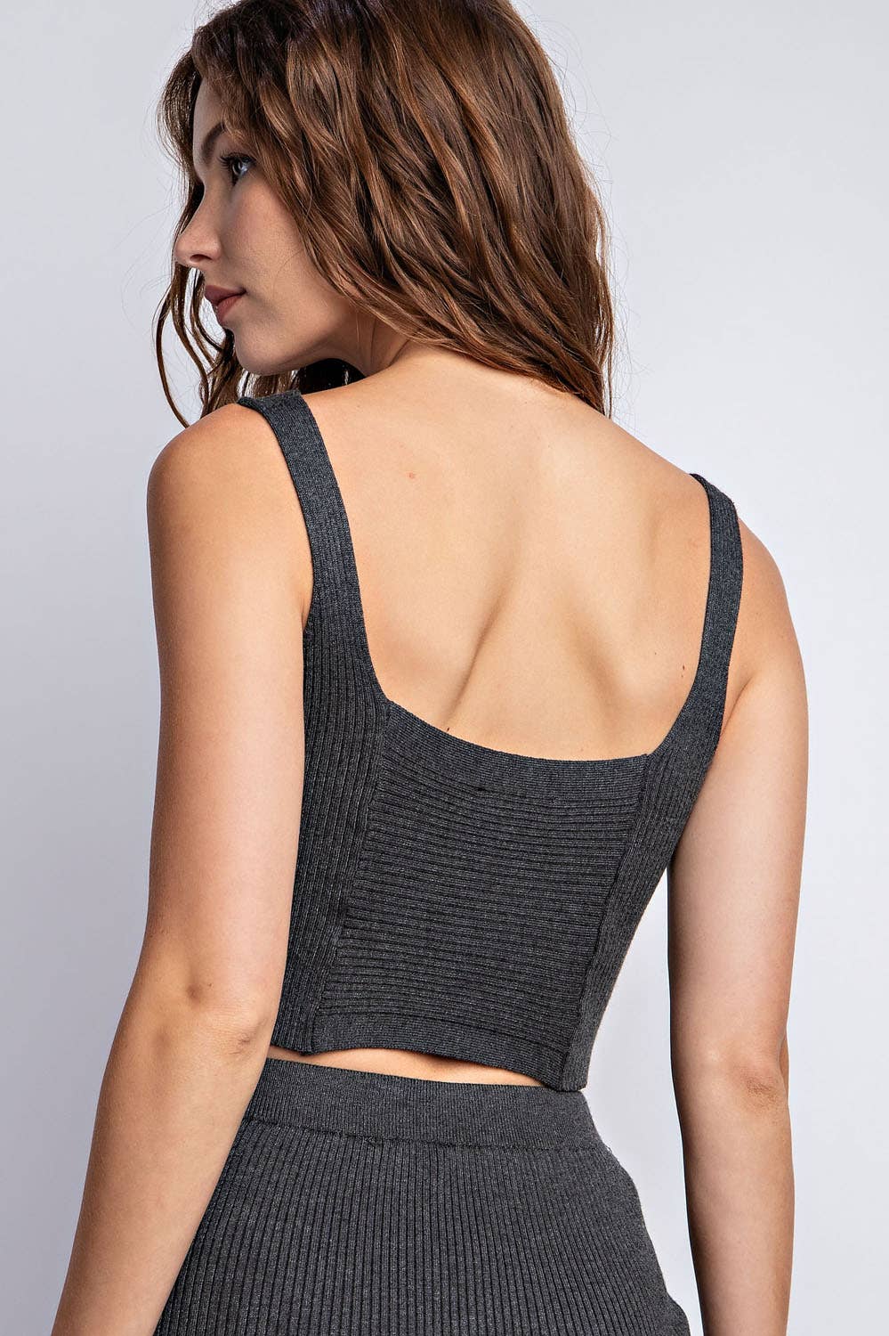 Front Panel Crop Top