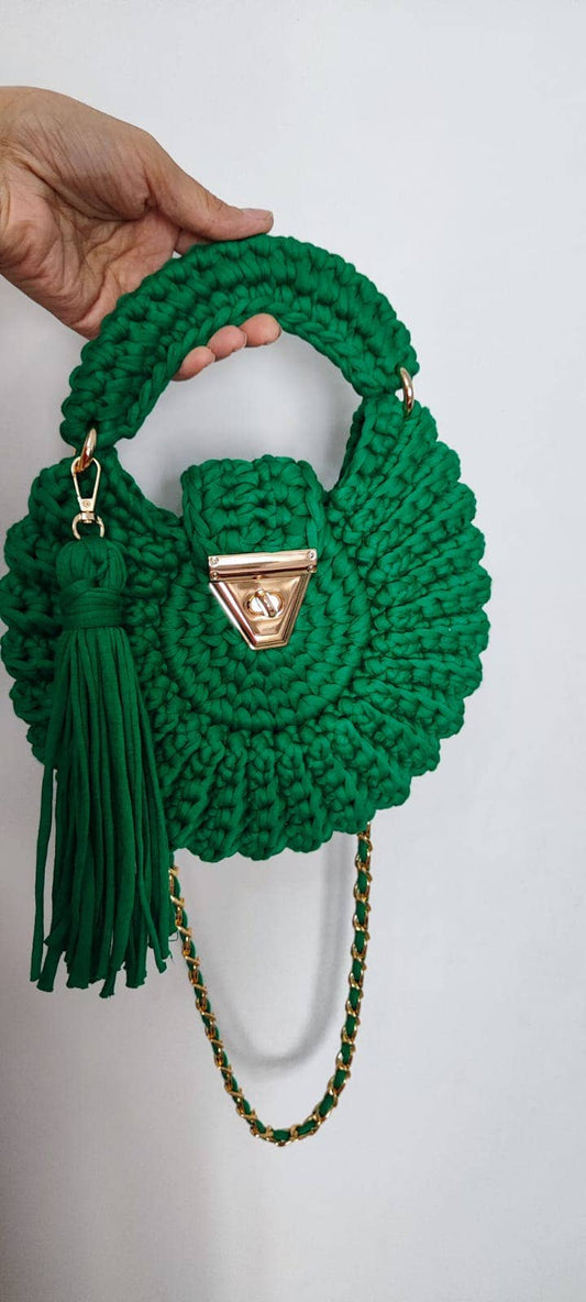 Mussel Crochet Handmade Bag