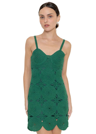 Crochet Mini Dress - Verte Boutique