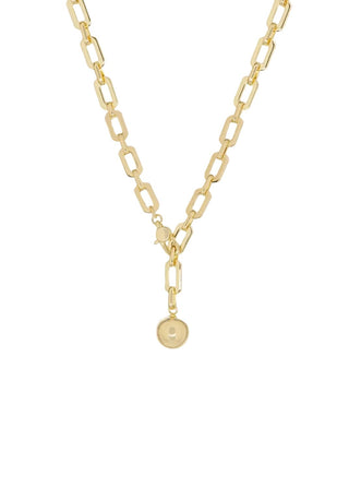 Ball drop lariat necklace - Verte Boutique
