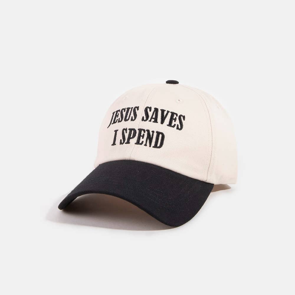 Jesus Saves I Spend Hat
