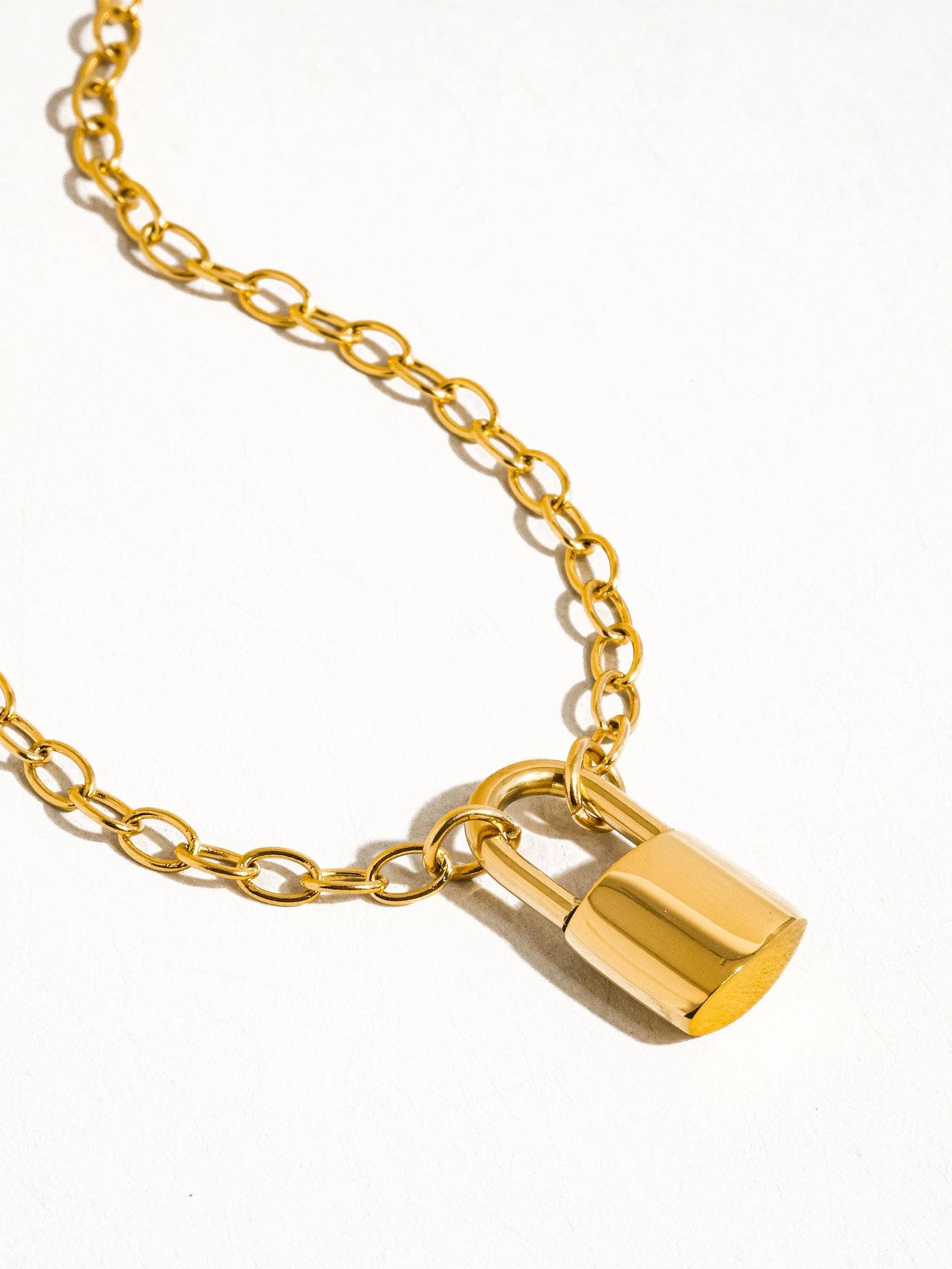 Lock Chain Necklace