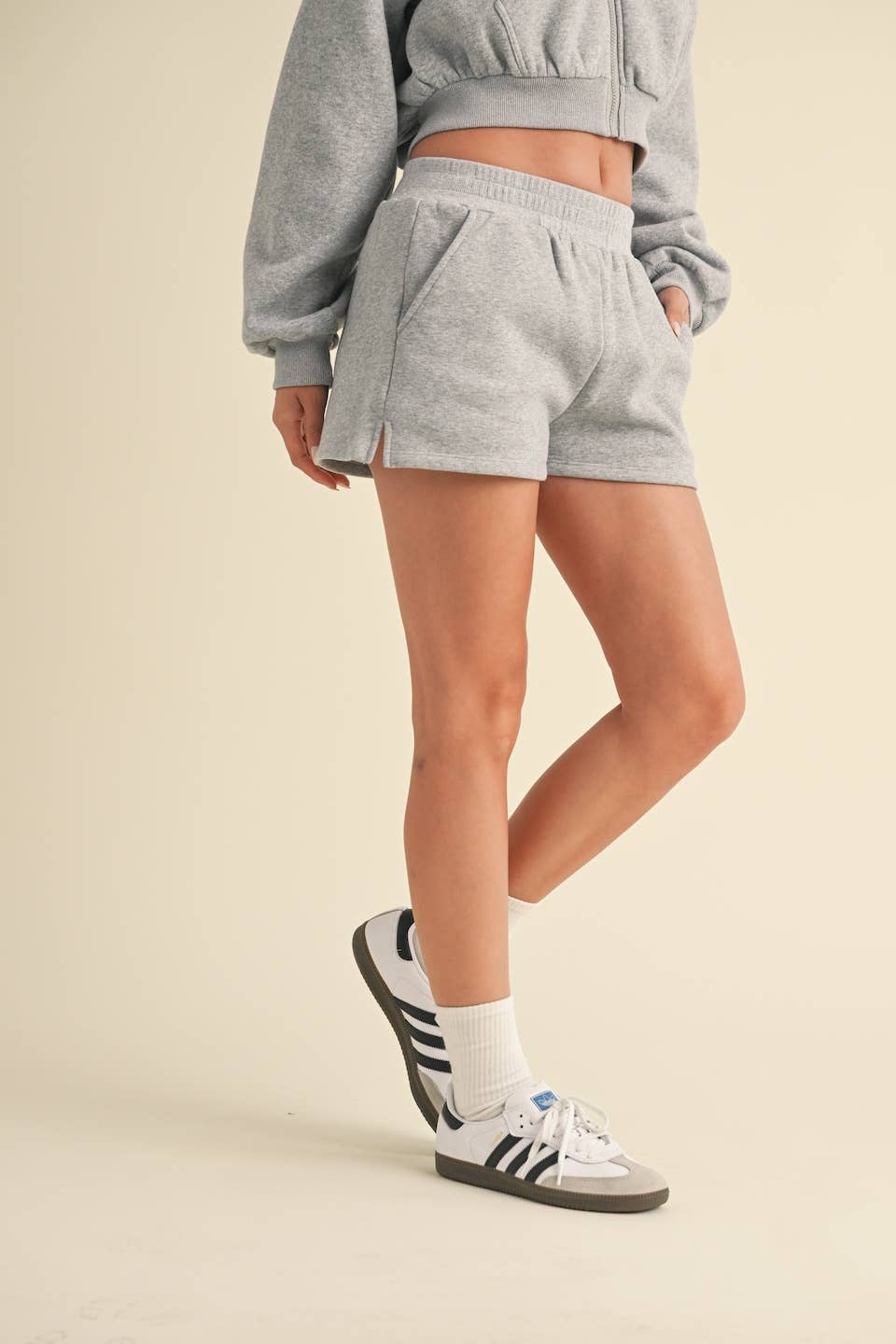 Cozy Fleece Micro Sweatshorts