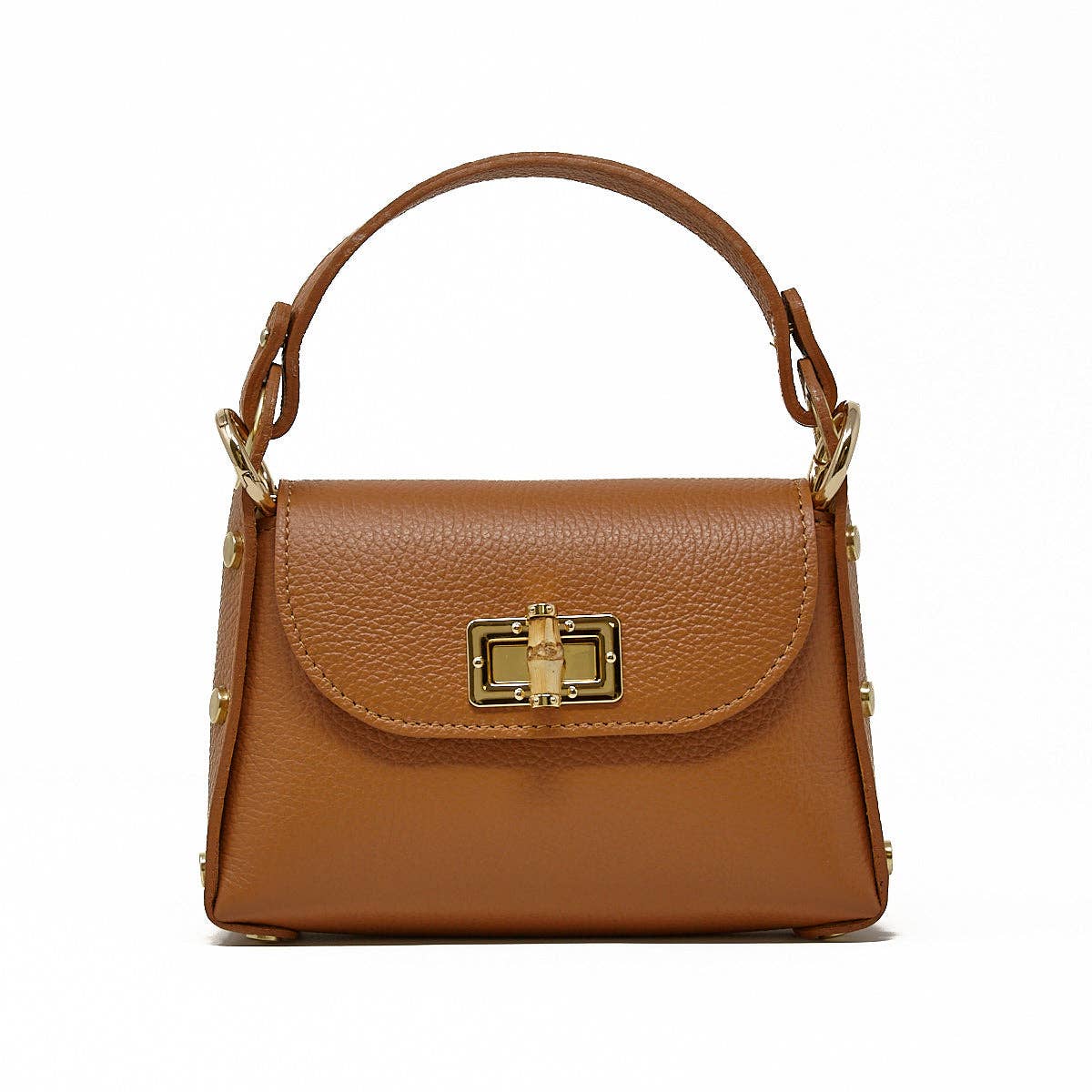Mini Italian Leather Crossbody Purse