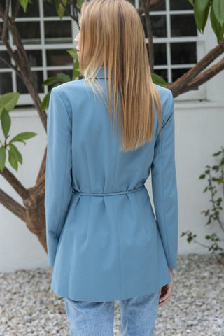 Wrap Front Blazer - Verte Boutique