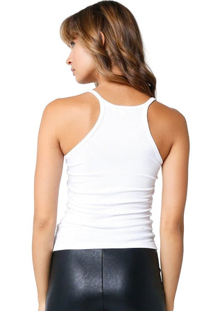 Essential Soft Scoop Tissue Rib Tank - Verte Boutique