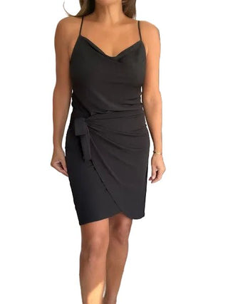 Faux Wrap Dress - Verte Boutique