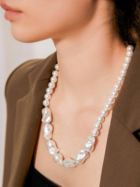 Statement Pearl Necklace