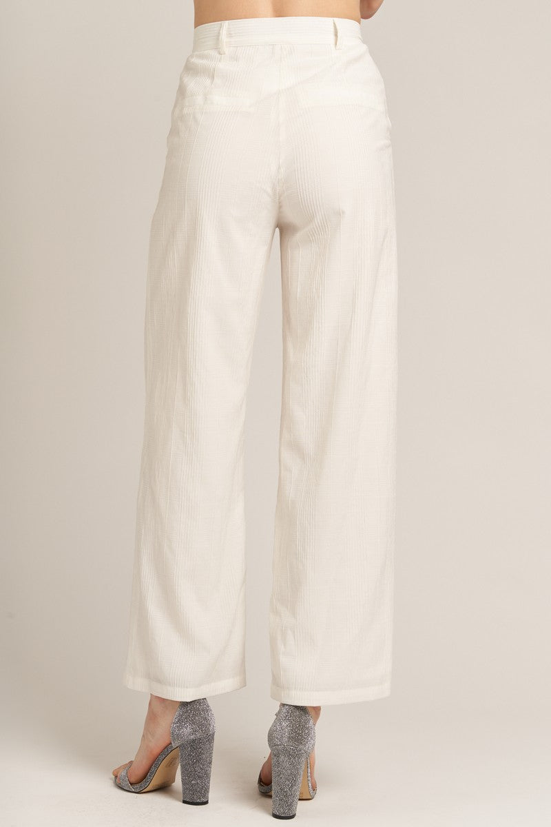 High Waist Gauze Pants